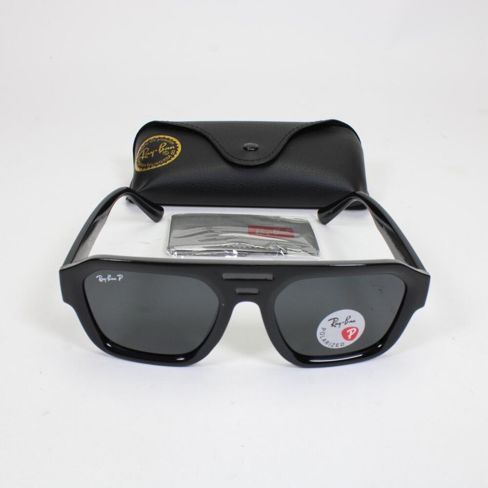 Ray-Ban Corrigan Black/Black 54mm Sunglasses RB4397 20-145